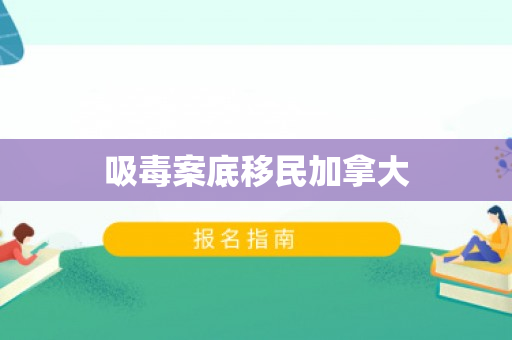 吸毒案底移民加拿大